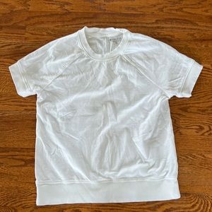 Athleta Short Sleeve Sweatshirt